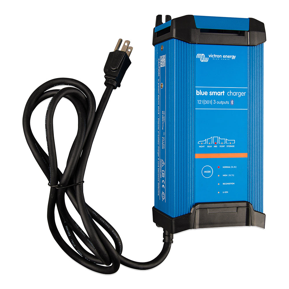 Victron Blue Smart IP22 12VDC 30A 3 Bank 120V Charger - Dry Mount [BPC123048102] - Premium Battery Chargers from Victron Energy - Just $205.70! 