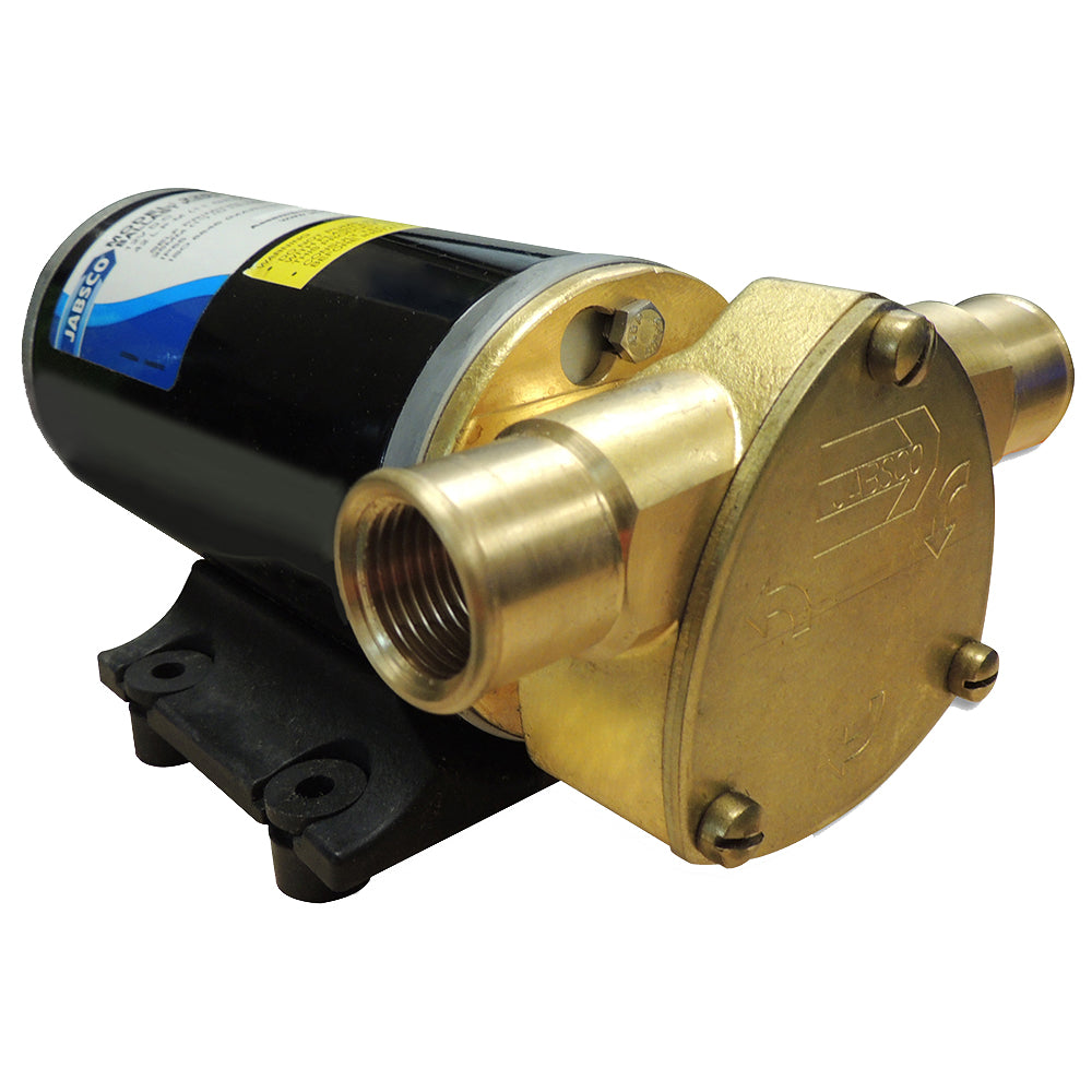 Jabsco Ballast King Bronze DC Pump with Deutsch Connector - No Reversing Switch - 15 GPM [22610-9427] - Premium Ballast Pumps from Jabsco - Just $351.99! 