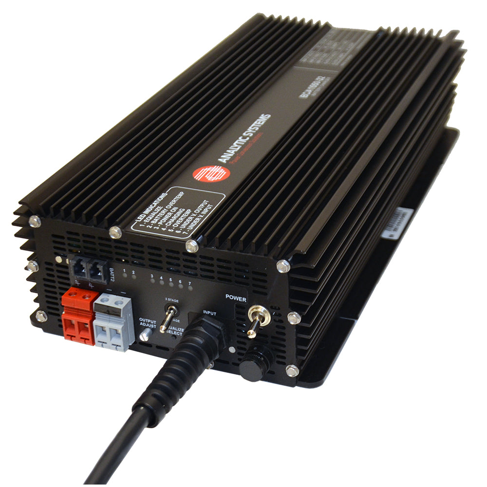 Analytic Systems AC Charger 1-Bank 100A 12V Out/110/220V In [BCA1550-12] - Premium Battery Chargers from Analytic Systems - Just $1765.99! 