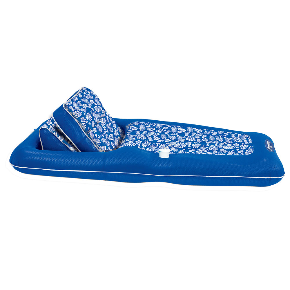 Aqua Leisure Supreme Convertible Lounge Ripstop Hawaiin Wave [APL16997P2] - Premium Floats from Aqua Leisure - Just $76.99! 