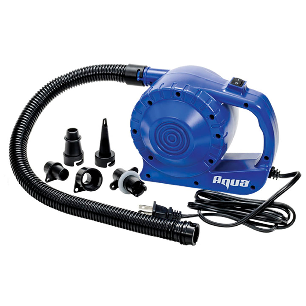 Aqua Leisure Heavy-Duty 110V Electric Air Pump w/5 Tips [AQX19075P3] - Premium Air Pumps from Aqua Leisure - Just $37.99! 