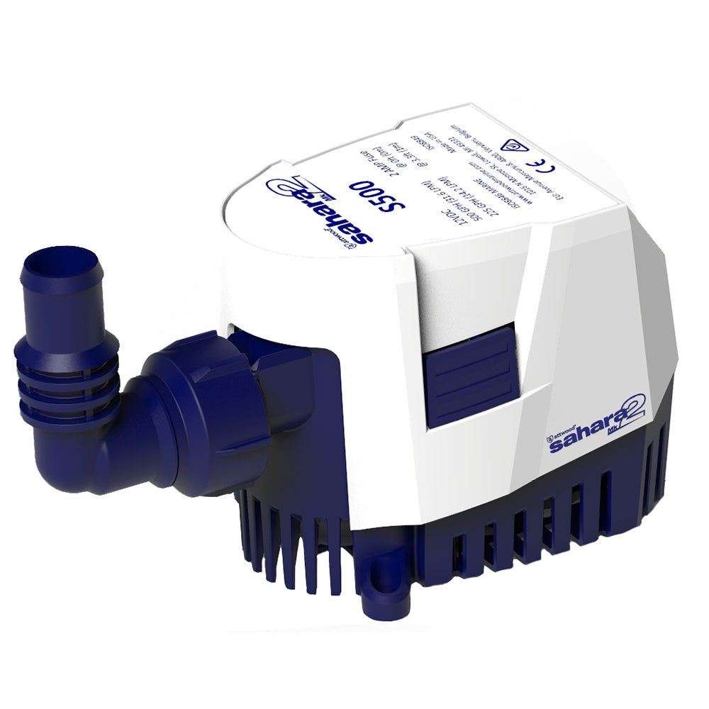 Attwood Sahara MK2 S500 Bilge Pump 500 GPH - 12V - Automatic [5505-7] - Premium Bilge Pumps from Attwood Marine - Just $56.99! 