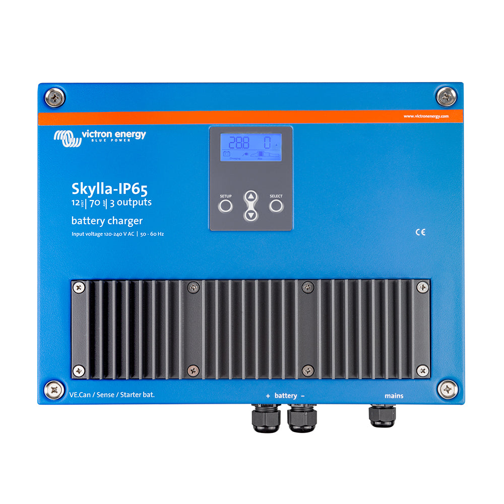 Victron Skylla-IP65 12/70 3-Bank 120-240VAC Battery Charger [SKY012070100] - Premium Battery Chargers from Victron Energy - Just $836.40! 