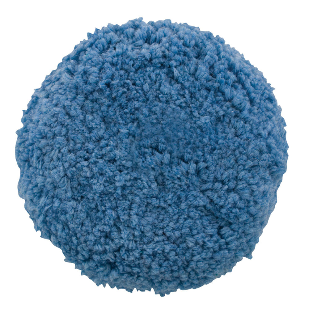 Presta Blue Blended Wool Medium Cutting Pad - 9" Screw-On Pad [890164] - Premium Cleaning from Presta - Just $41.97! 