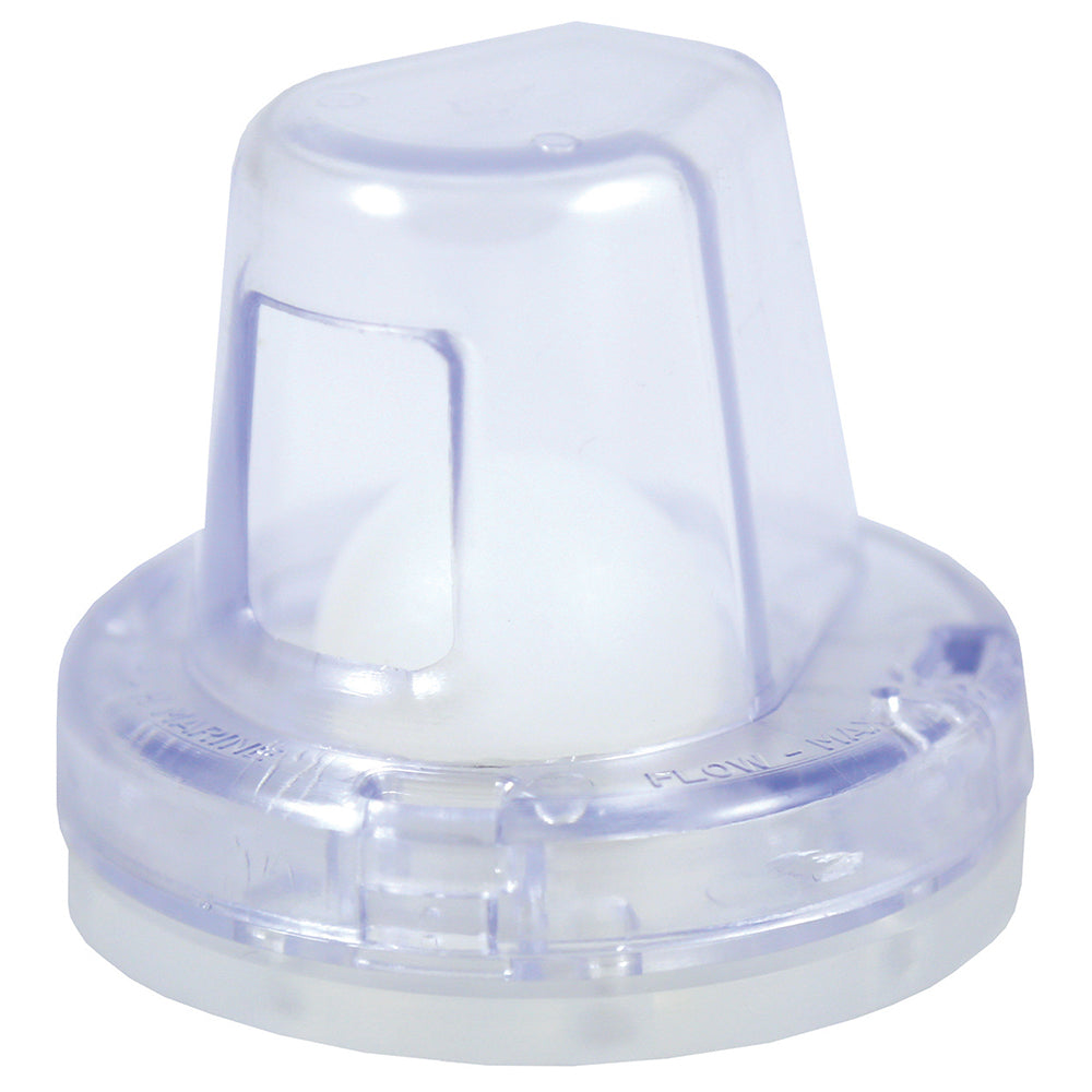 T-H Marine Flow-Max Ball Scupper - Clear [FMS-1-0-DP] - Premium Accessories from T-H Marine Supplies - Just $15.99! 