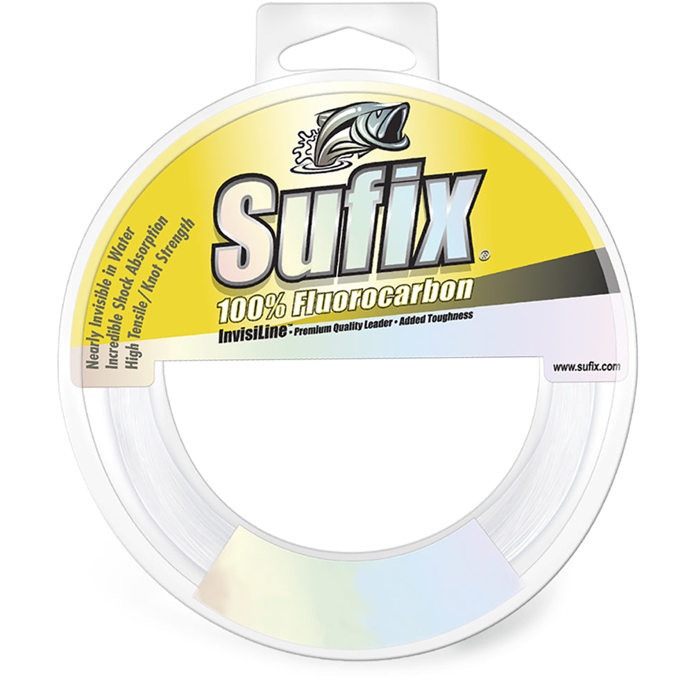 Sufix 100% Fluorocarbon Invisiline Leader - 50lb - 110yds [682-050] - Premium Lines & Leaders from Sufix - Just $89.99! 