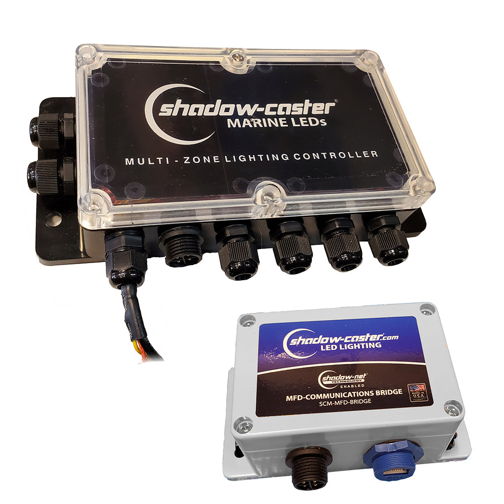 Shadow-Caster Ethernet Communications Bridge  Multi-Zone Controller Kit [SCM-MFD-LC-KIT] - Premium Accessories from Shadow-Caster LED Lighting - Just $649! 