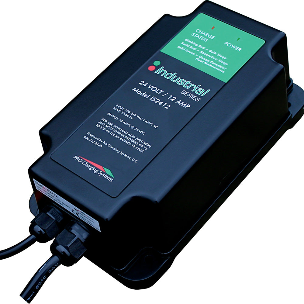 Dual Pro IS2412 12A  24V Battery Charger [IS2412] - Brand_Dual Pro, Electrical, Electrical | Battery Chargers - Dual Pro - Battery Chargers