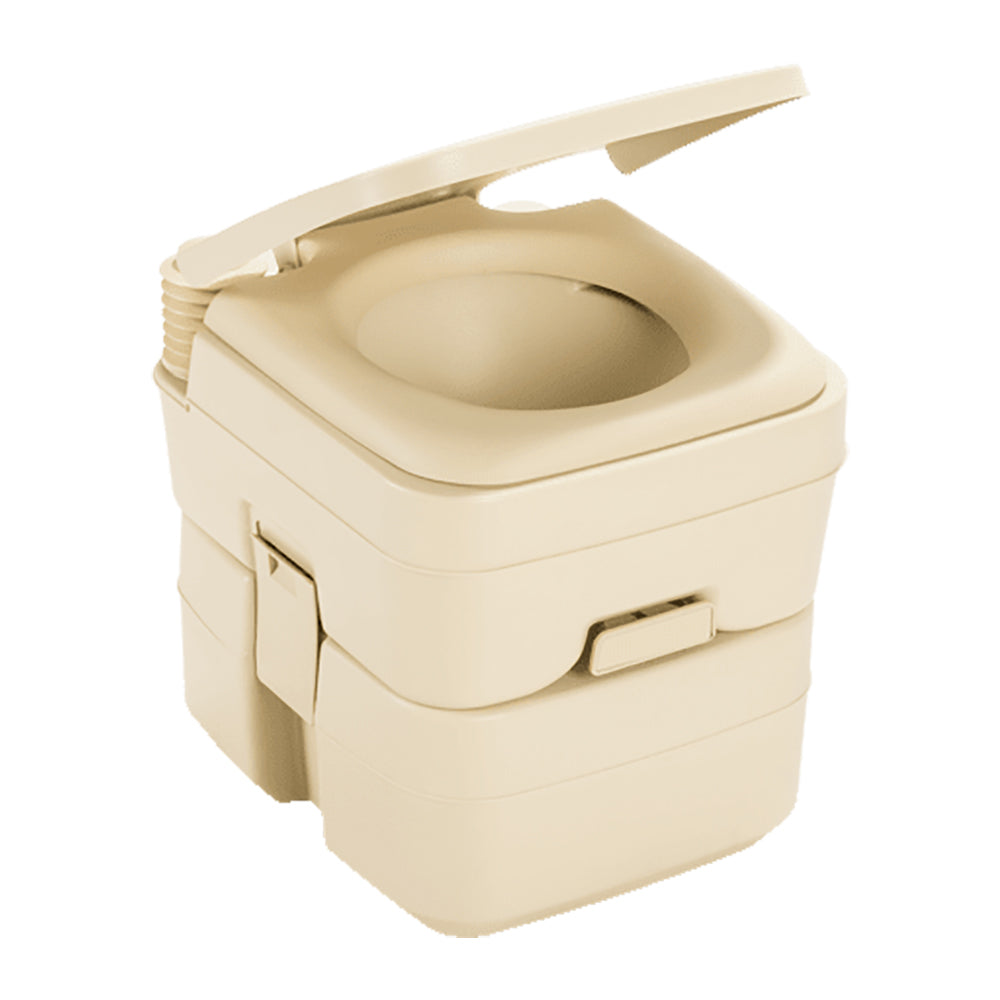 Dometic 966 Portable Toilet - 5 Gallon - Parchment [301096602] - Premium Portable Toilets from Dometic - Just $124.99! 