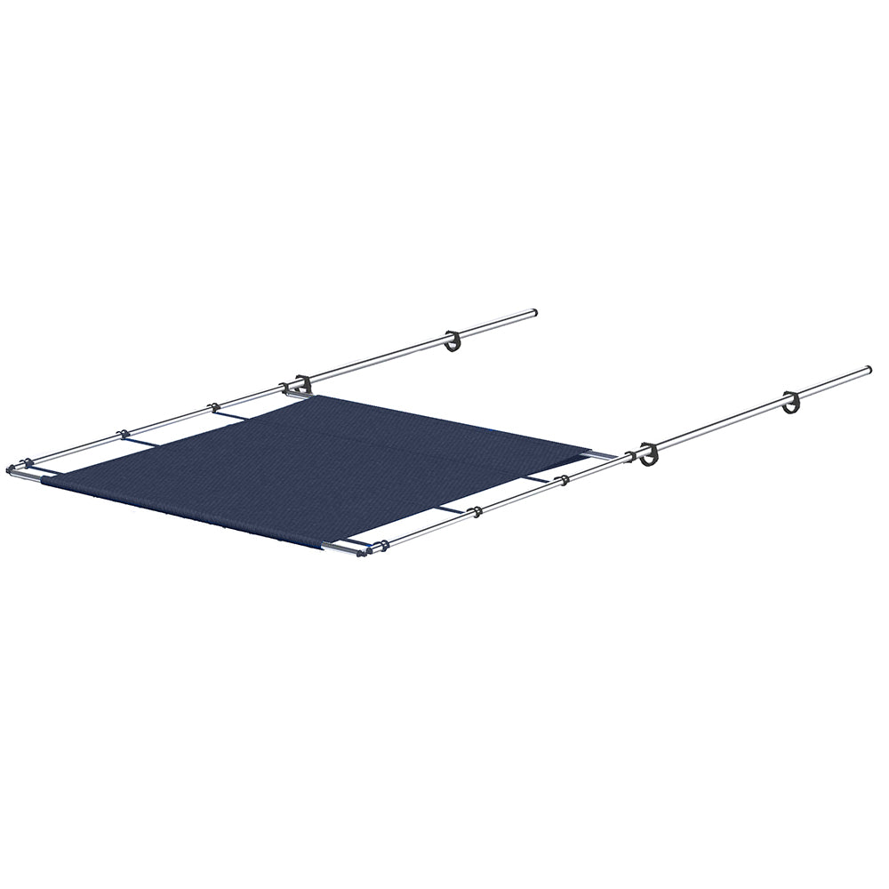 SureShade PTX Power Shade - 51" Wide - Stainless Steel - Navy [2021026253] - Premium Biminis/Shades/Umbrellas from SureShade - Just $1319.99! 