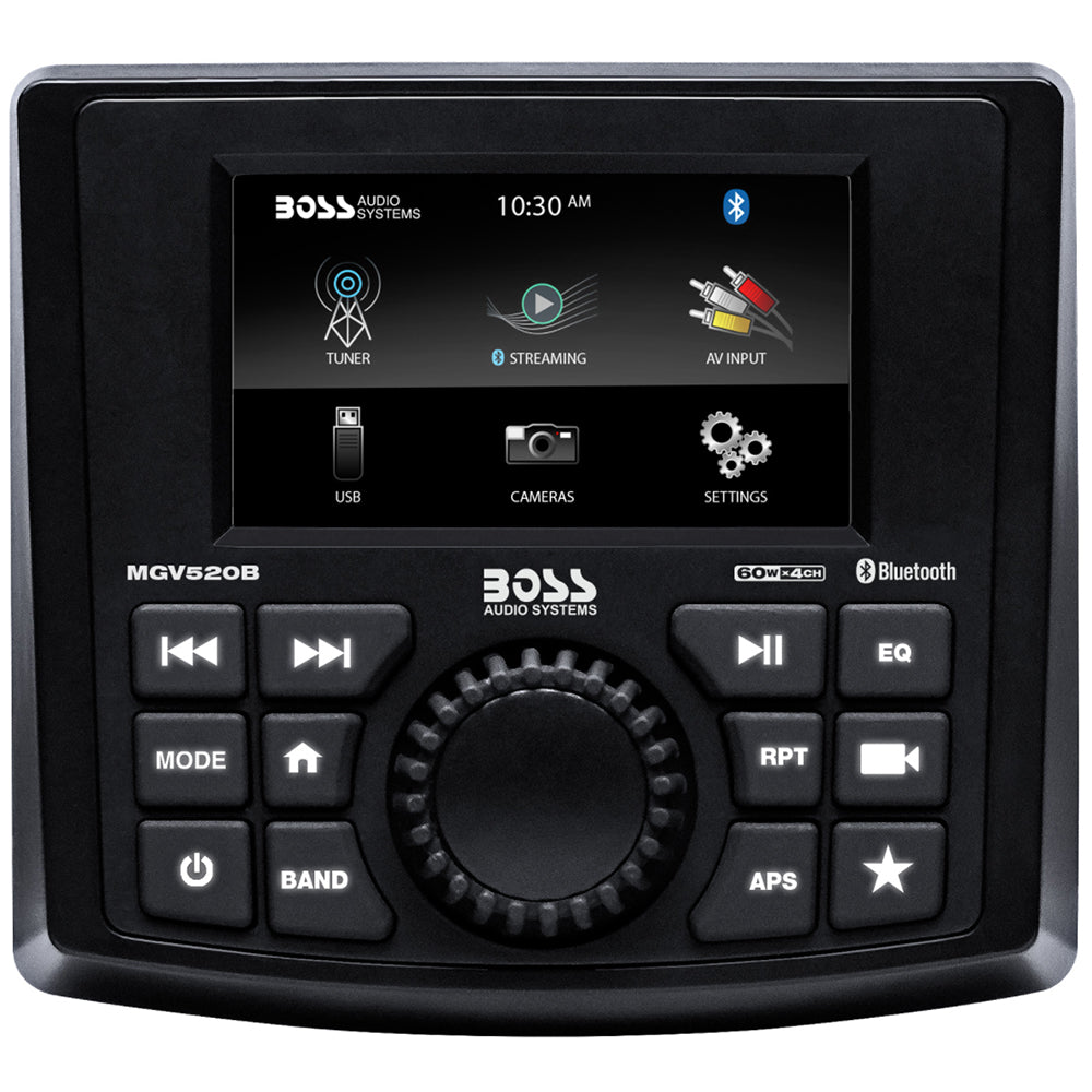 Boss Audio MGV520B Marine Stereo w/AM/FM/BT/USB/Rear Camera [MGV520B] - Premium Stereos from Boss Audio - Just $197.99! 