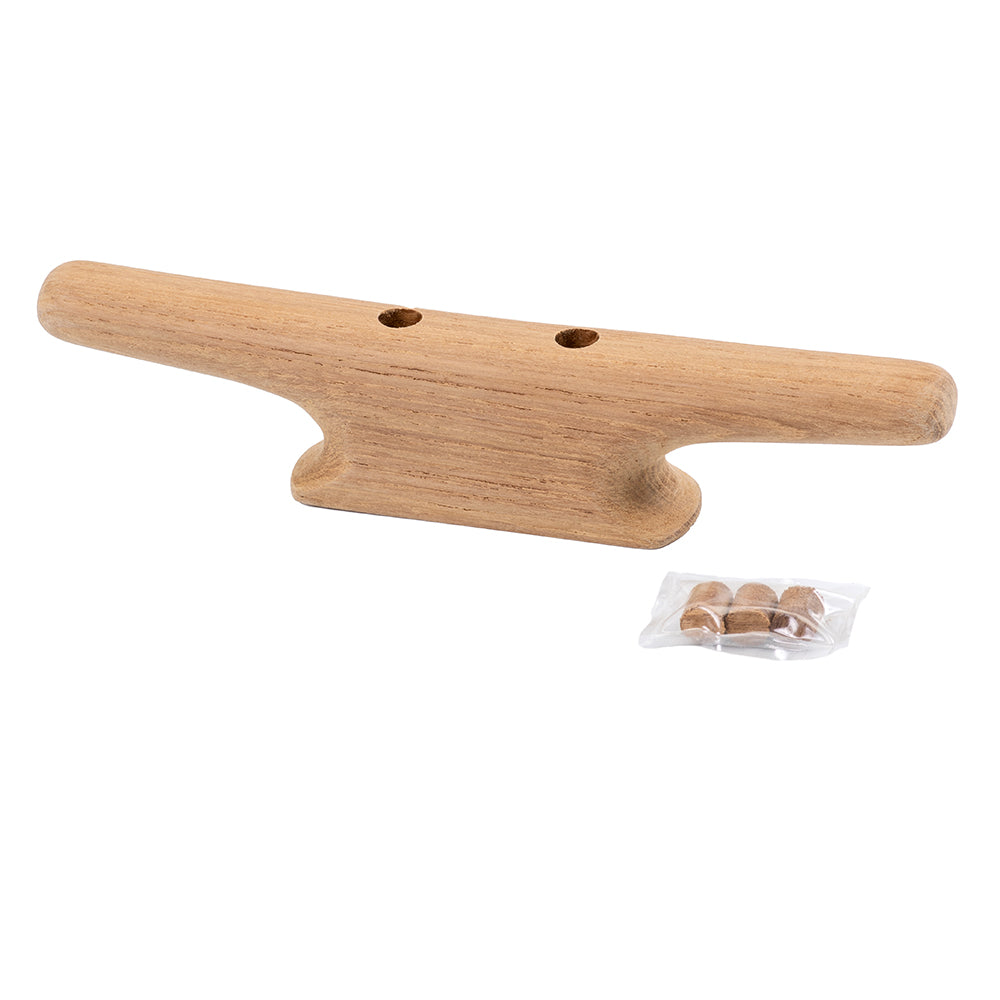 Whitecap 4" Cleat - Teak [60400] - Premium Teak from Whitecap - Just $10.99! 