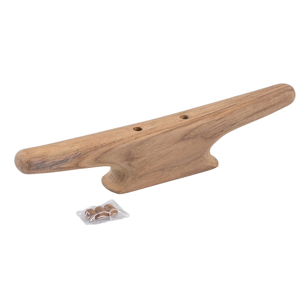 Whitecap 12" Cleat - Teak [60406] - Premium Teak from Whitecap - Just $26.99! 