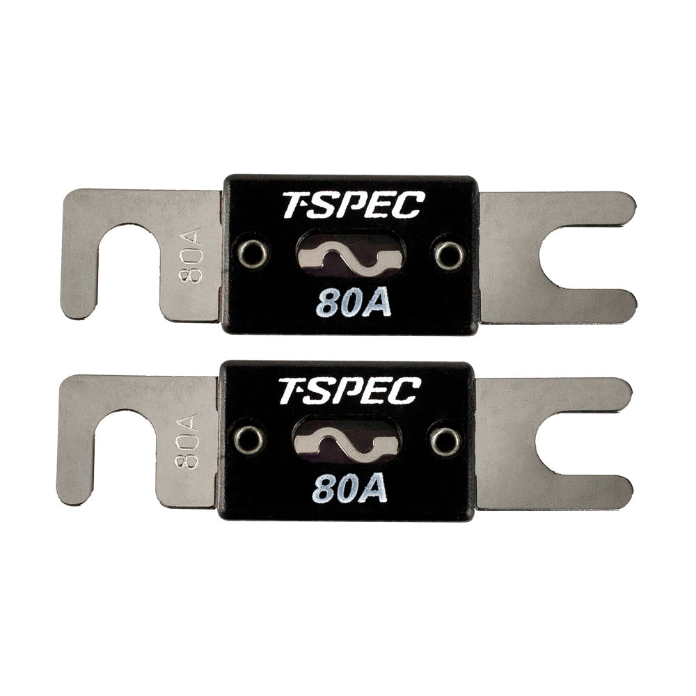 T-Spec V8 Series 80 AMP ANL Fuse - 2 Pack [V8-ANL80] - Premium Fuse Blocks & Fuses from T-Spec - Just $5.99! 