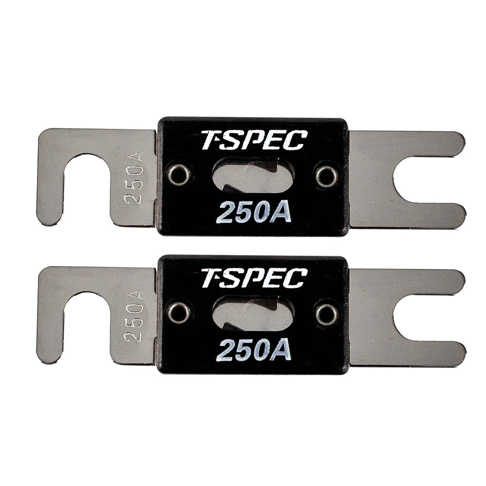 T-Spec V8 Series 250 AMP ANL Fuse - 2 Pack [V8-ANL250] - Premium Fuse Blocks & Fuses from T-Spec - Just $5.99! 