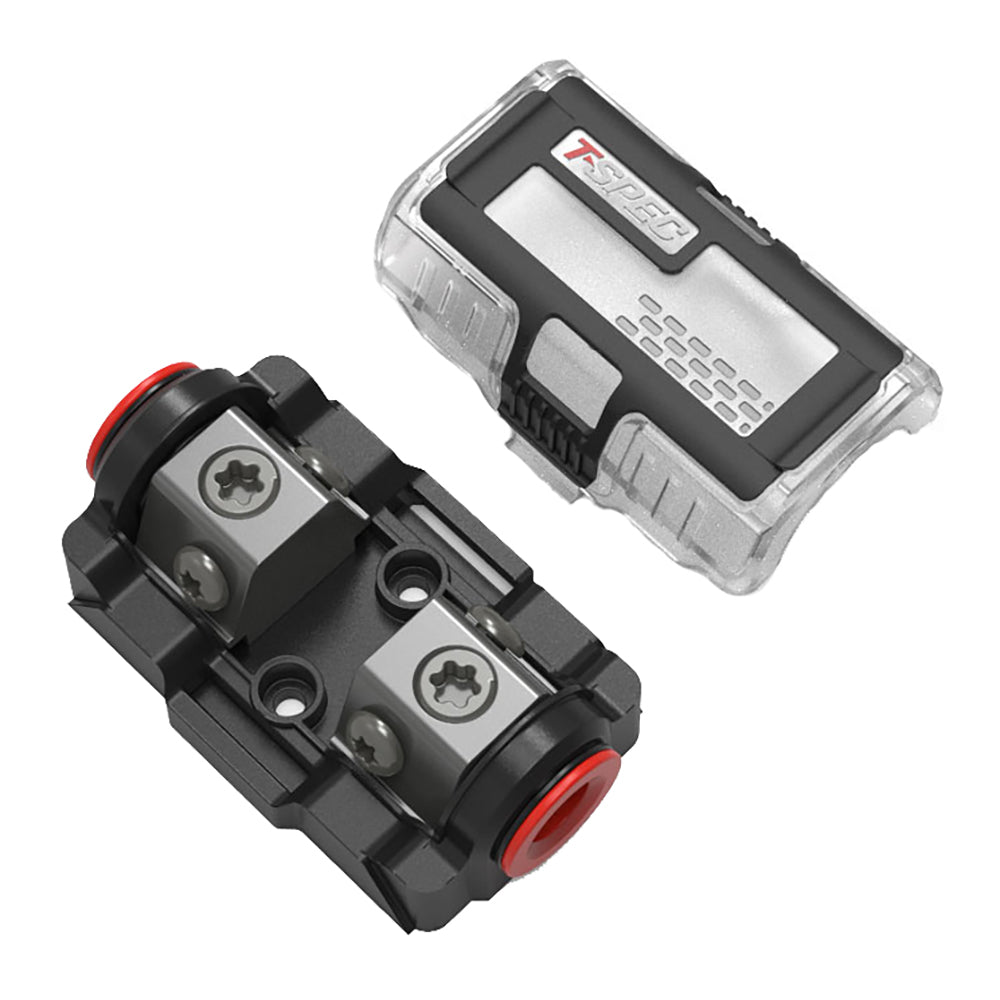 T-Spec VDMANL DUAL Mini-ANL Fuse Holder - 1/0 to 4/8 AWG [VDMANL] - Premium Fuse Blocks & Fuses from T-Spec - Just $31.99! 