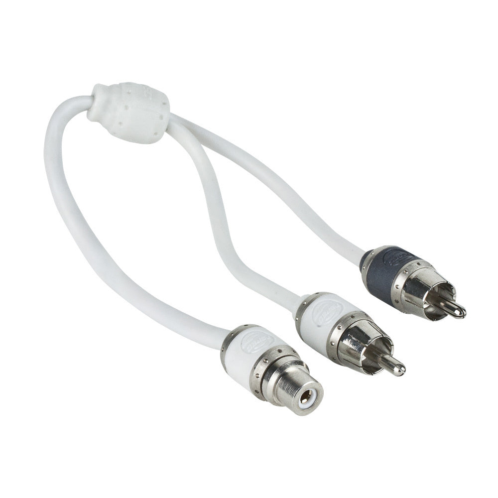 T-Spec V10 Series RCA Audio Y Cable - 2 Channel - 1 Female to 2 Males [V10RY1] - Premium Accessories from T-Spec - Just $14.99! 