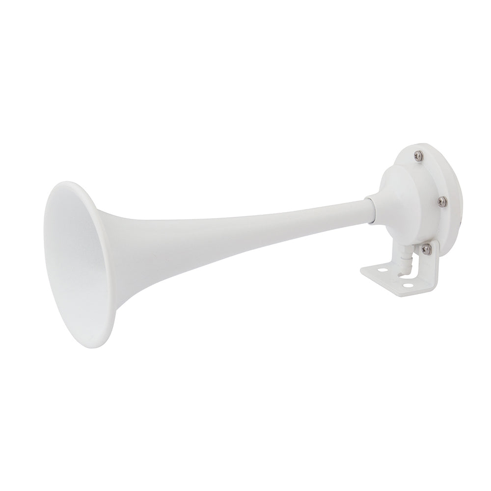 Marinco White Epoxy Coated Single Trumpet Mini Air Horn [10104] - Premium Horns from Marinco - Just $183.99! 