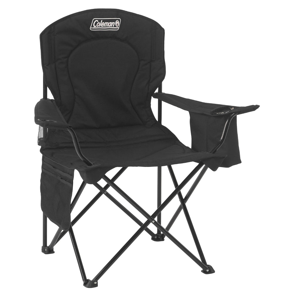 Coleman Cooler Quad Chair - Black [2000032007] - Premium Camping from Coleman - Just $44.99! 