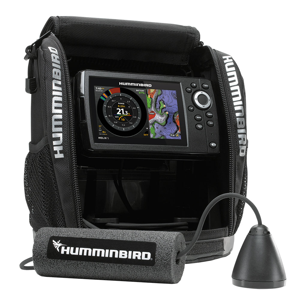 Humminbird ICE HELIX 5 CHIRP GPS G3 - Sonar/GPS Combo [411730-1] - Premium Ice Flashers from Humminbird - Just $496.99! 