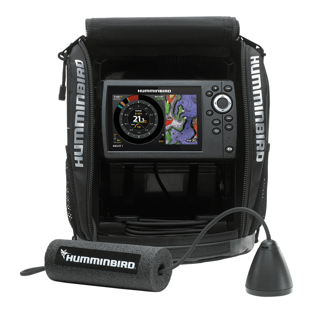 Humminbird ICE HELIX 5 CHIRP GPS G3 - Sonar/GPS Combo [411730-1] - Premium Ice Flashers from Humminbird - Just $496.99! 