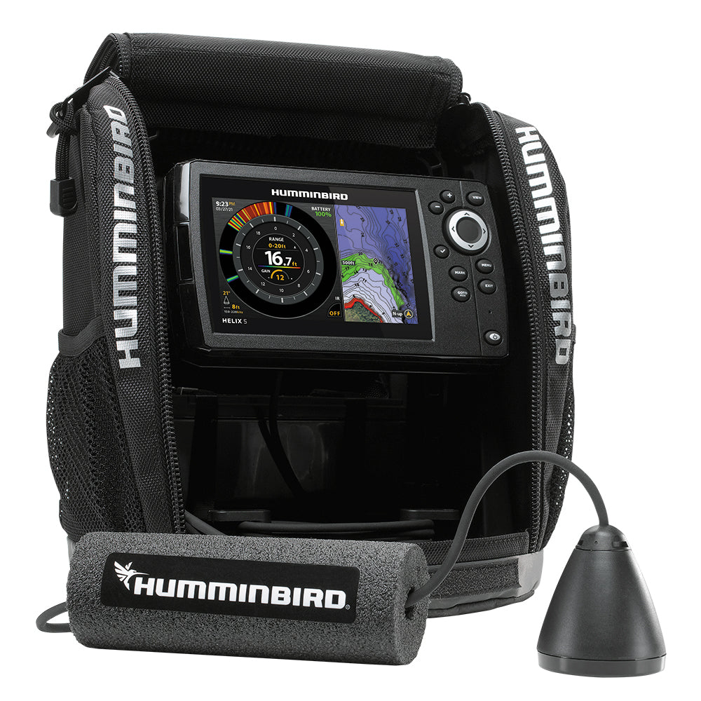 Humminbird ICE HELIX 5 CHIRP GPS G3 - Sonar/GPS All-Season [411740-1] - Premium Ice Flashers from Humminbird - Just $566.99! 