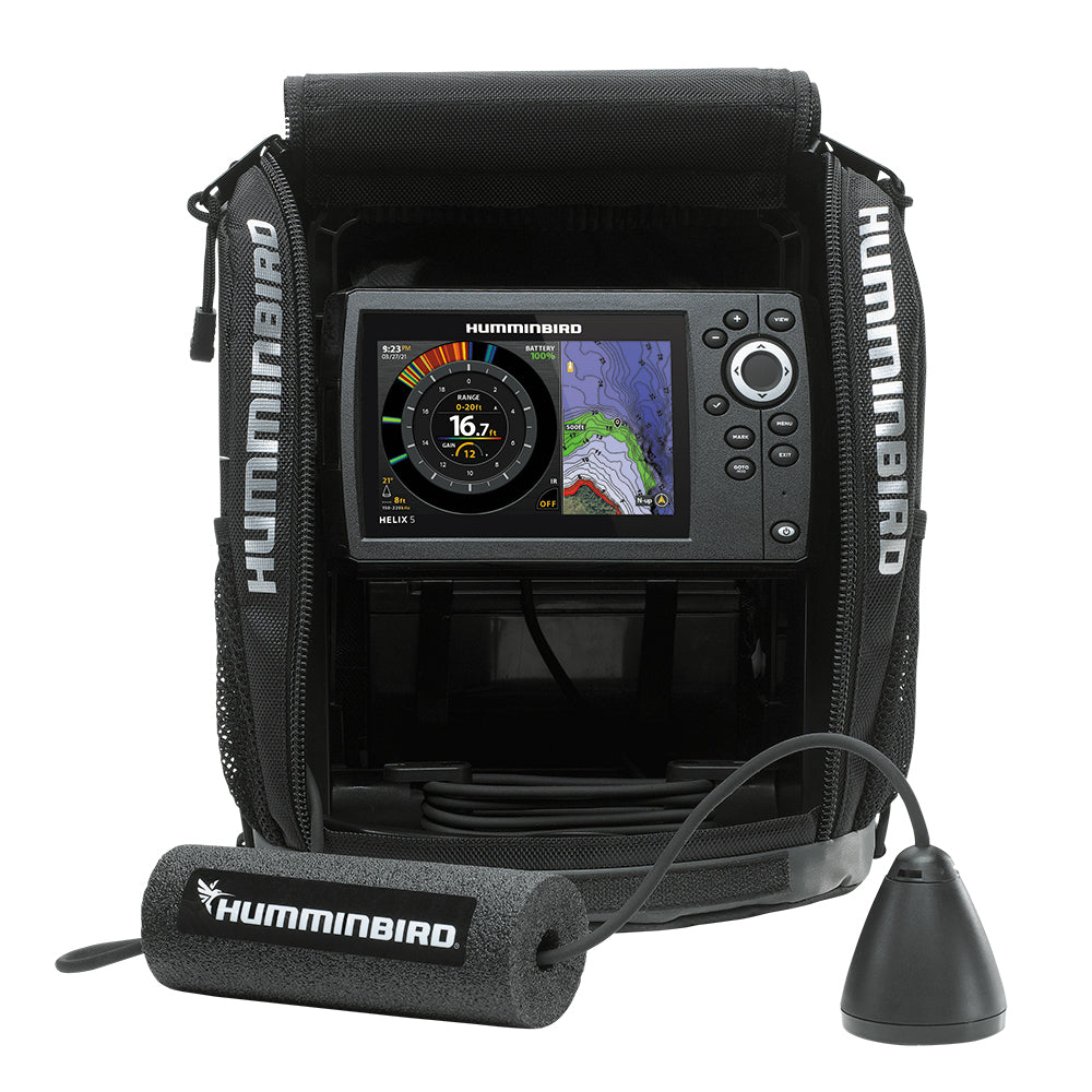 Humminbird ICE HELIX 5 CHIRP GPS G3 - Sonar/GPS All-Season [411740-1] - Premium Ice Flashers from Humminbird - Just $566.99! 