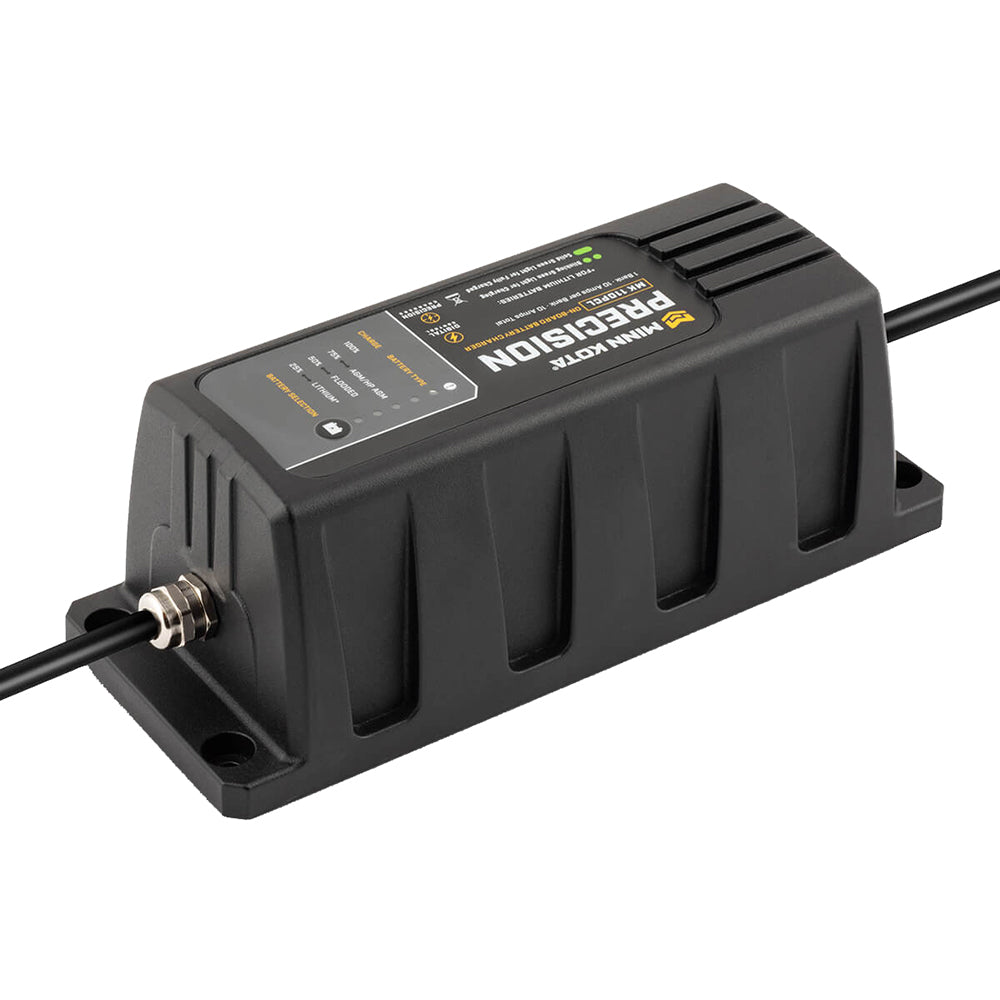 Minn Kota On-Board Precision Charger MK-110 PCL 1 Bank x 10 AMP LI Optimized Charger [1831101] - Premium Battery Chargers from Minn Kota - Just $127.99! 