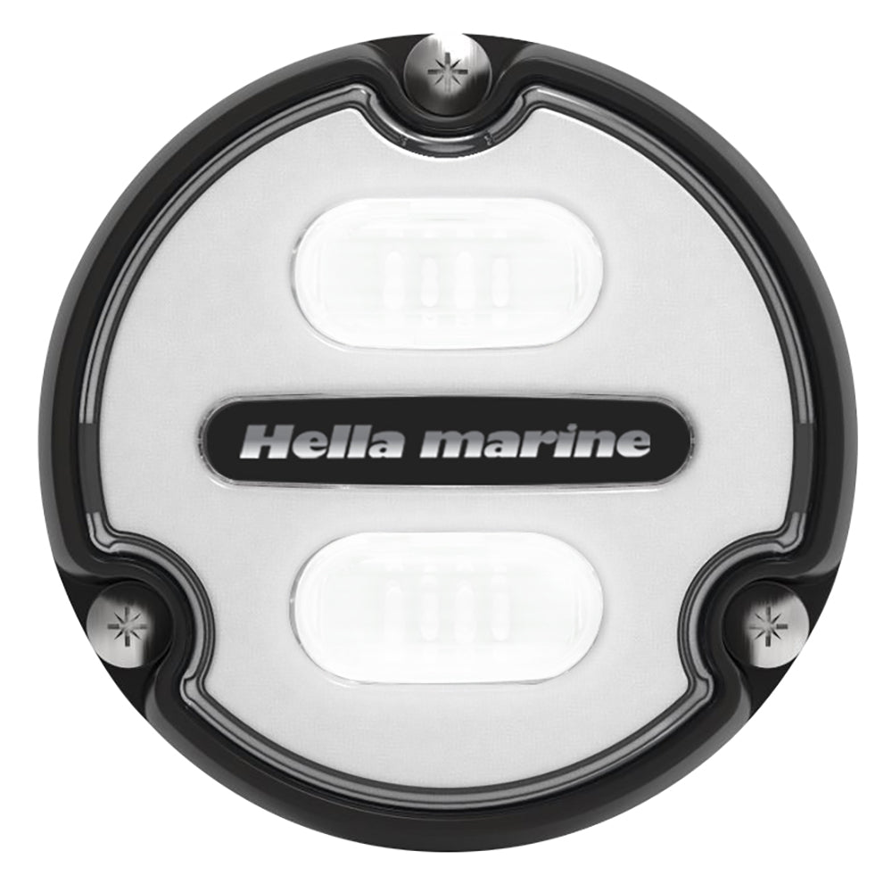 Hella Marine Apelo A1 Blue White Underwater Light - 1800 Lumens - Black Housing - White Lens [016145-011] - Premium Underwater Lighting from Hella Marine - Just $146.99! 