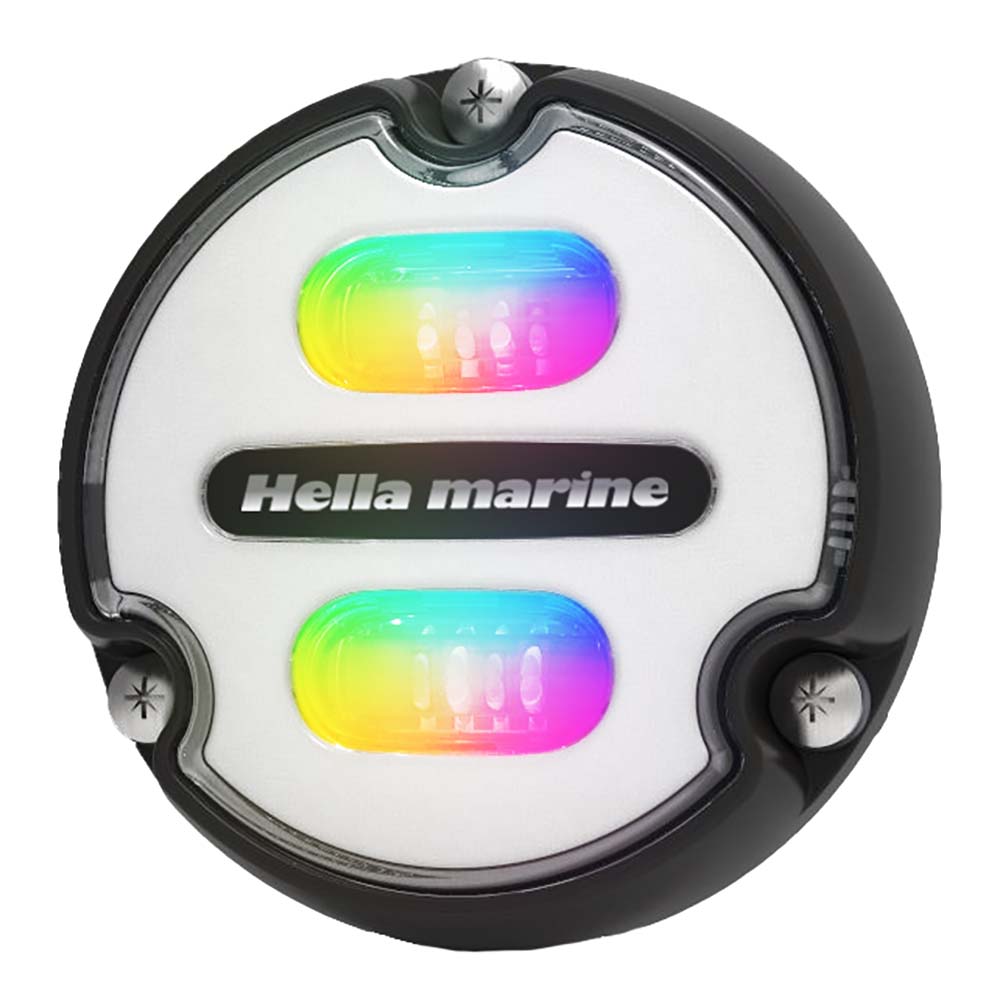 Hella Marine Apelo A1 RGB Underwater Light - 1800 Lumens - Black Housing - White Lens [016146-011] - Premium Underwater Lighting from Hella Marine - Just $191.99! Shop now at Boat Gear Depot