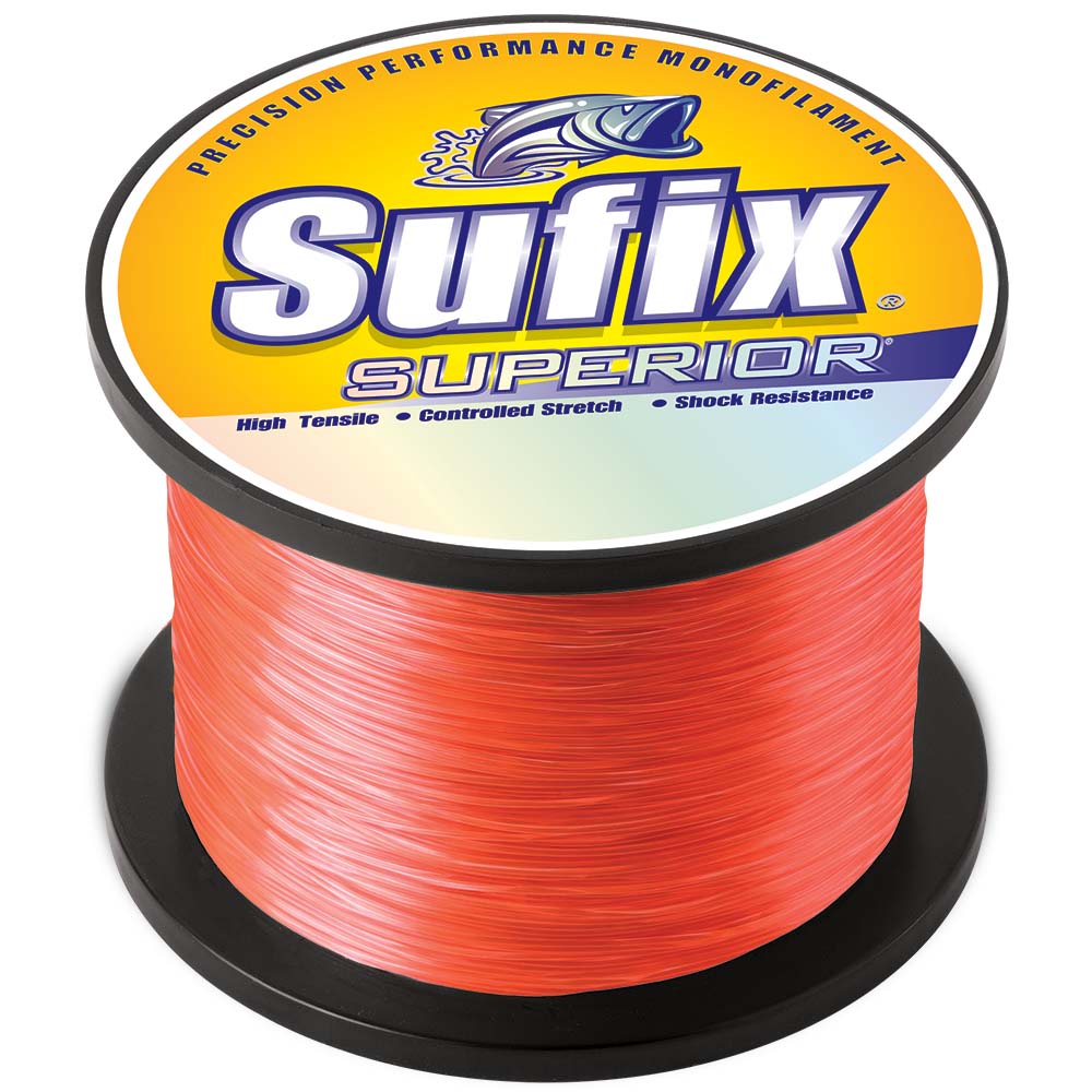 Sufix Superior Neon Fire Monofilament - 12lb - 1100 yds [636-112] - Premium Lines & Leaders from Sufix - Just $11.99! 