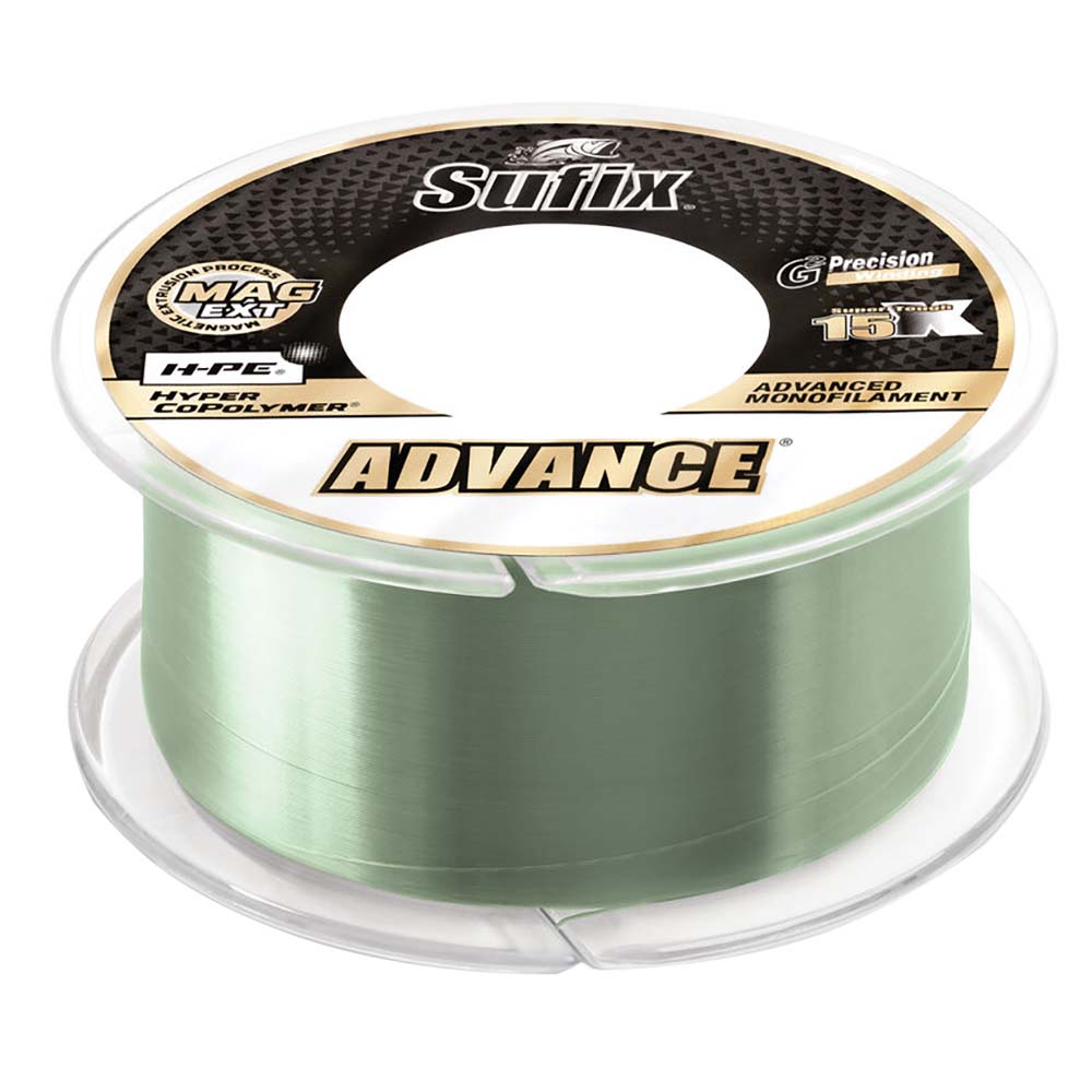 Sufix Advance Monofilament - 20lb - Low-Vis Green - 330 yds [604-120G] - Premium Lines & Leaders from Sufix - Just $12.99! 