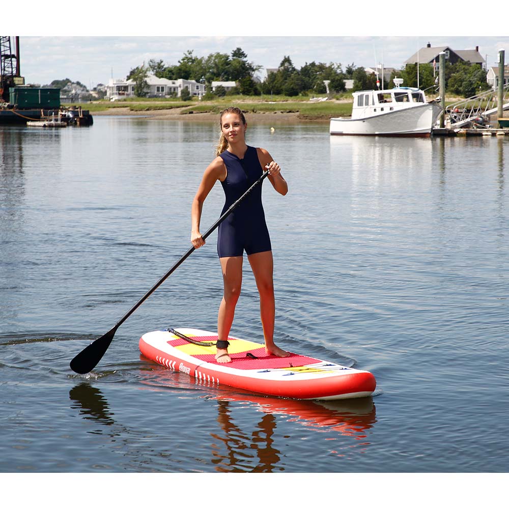 Aqua Leisure 10 Inflatable Stand-Up Paddleboard Drop Stitch w/Oversized Backpack f/Board  Accessories [APR20925] - Premium Inflatable Kayaks/SUPs from Aqua Leisure - Just $312.99! 