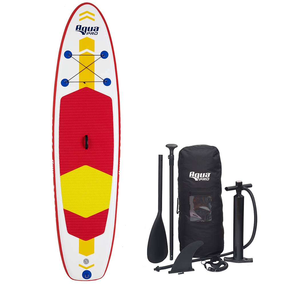 Aqua Leisure 10 Inflatable Stand-Up Paddleboard Drop Stitch w/Oversized Backpack f/Board  Accessories [APR20925] - Premium Inflatable Kayaks/SUPs from Aqua Leisure - Just $312.99! 