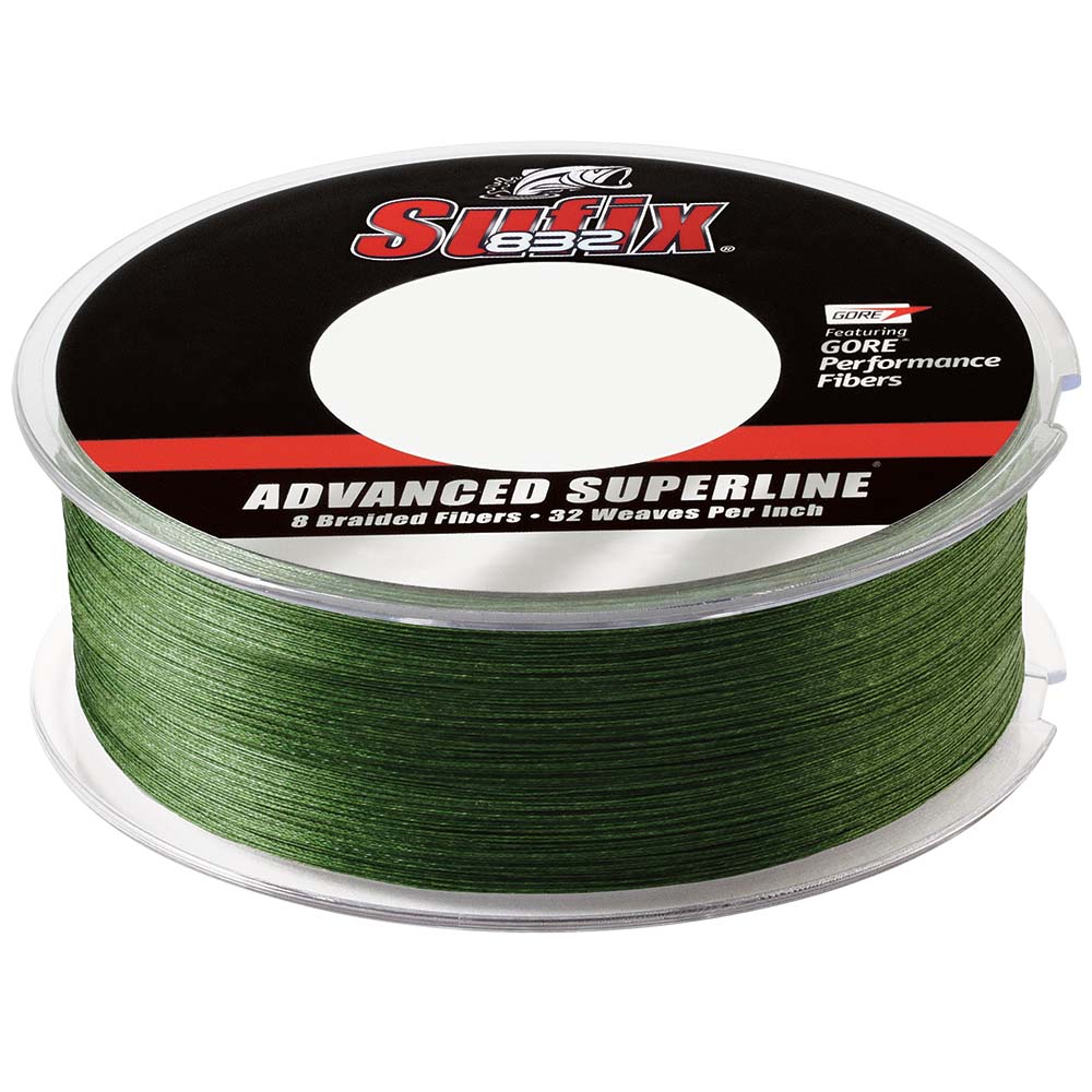 Sufix 832 Advanced Superline Braid - 6lb - Low-Vis Green - 600 yds [660-206G] - Premium Lines & Leaders from Sufix - Just $56.99! 