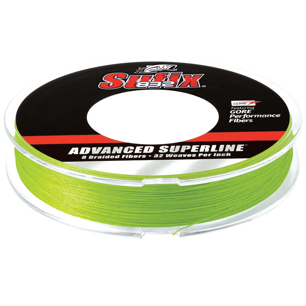 Sufix 832 Advanced Superline Braid - 10lb - Neon Green - 150 yds [660-010L] - Premium Lines & Leaders from Sufix - Just $16.99! 