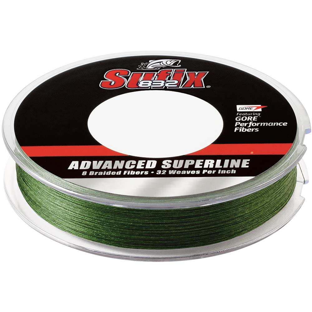 Sufix 832 Advanced Superline Braid - 10lb - Low-Vis Green - 300 yds [660-110G] - Premium Lines & Leaders from Sufix - Just $30.99! 