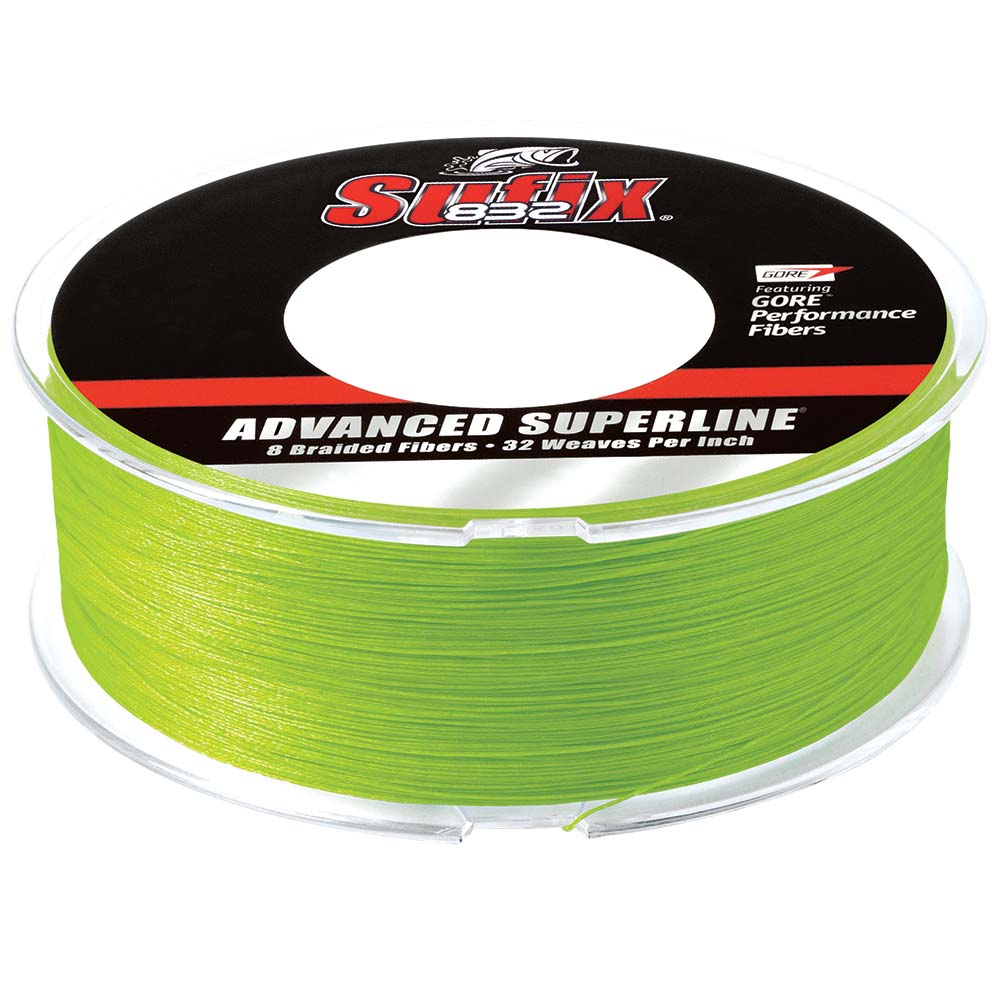 Sufix 832 Advanced Superline Braid - 10lb - Neon Lime - 600 yds [660-210L] - Premium Lines & Leaders from Sufix - Just $56.99! 