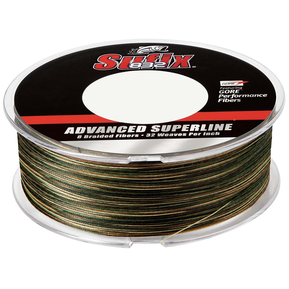 Sufix 832 Advanced Superline Braid - 30lb - Camo - 600 yds [660-230CA] - Premium Lines & Leaders from Sufix - Just $56.99! 