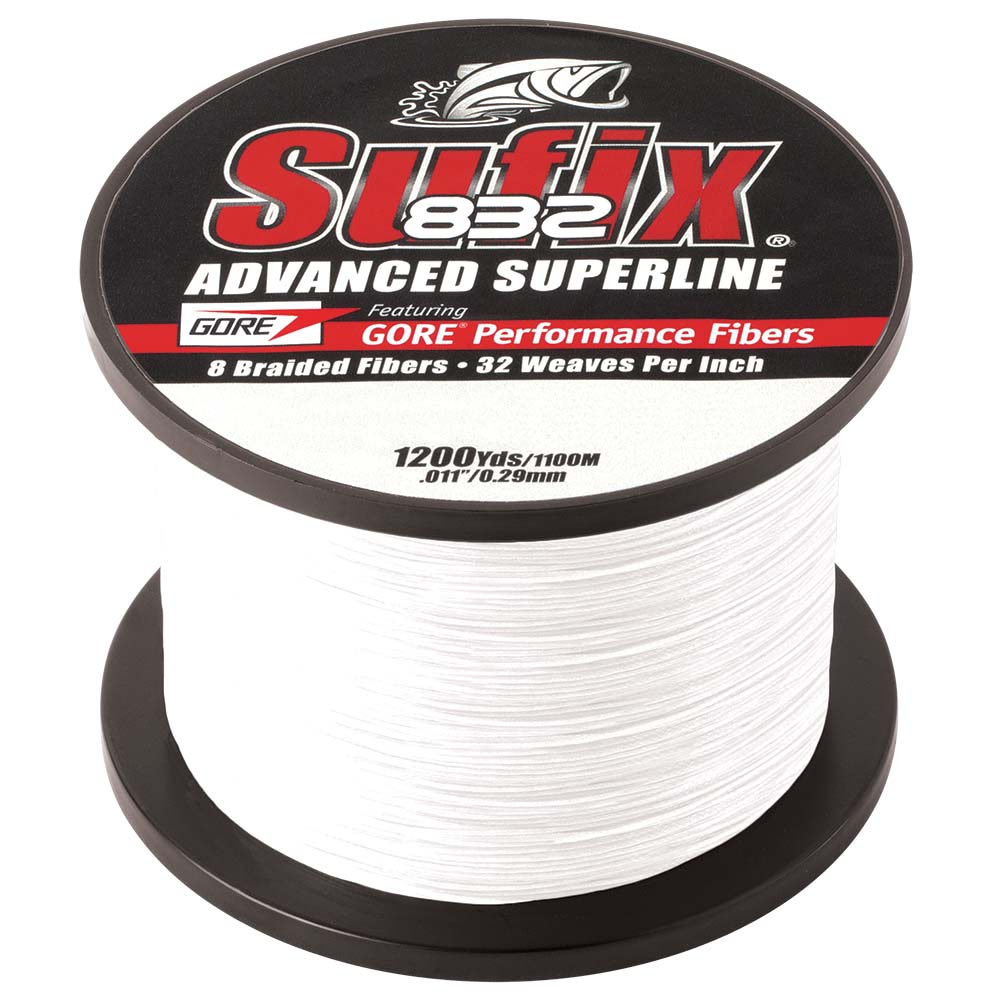 Sufix 832 Advanced Superline Braid - 30lb - Ghost - 1200 yds [660-330GH] - Premium Lines & Leaders from Sufix - Just $103.99! 