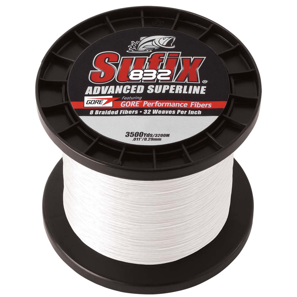 Sufix 832 Advanced Superline Braid - 30lb - Ghost - 3500 yds [660-430GH] - Premium Lines & Leaders from Sufix - Just $272.99! 