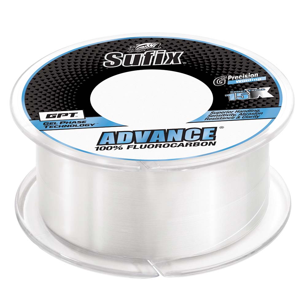 Sufix Advance Fluorocarbon - 4lb - Clear - 200 yds [679-004C] - Premium Lines & Leaders from Sufix - Just $24.99! 