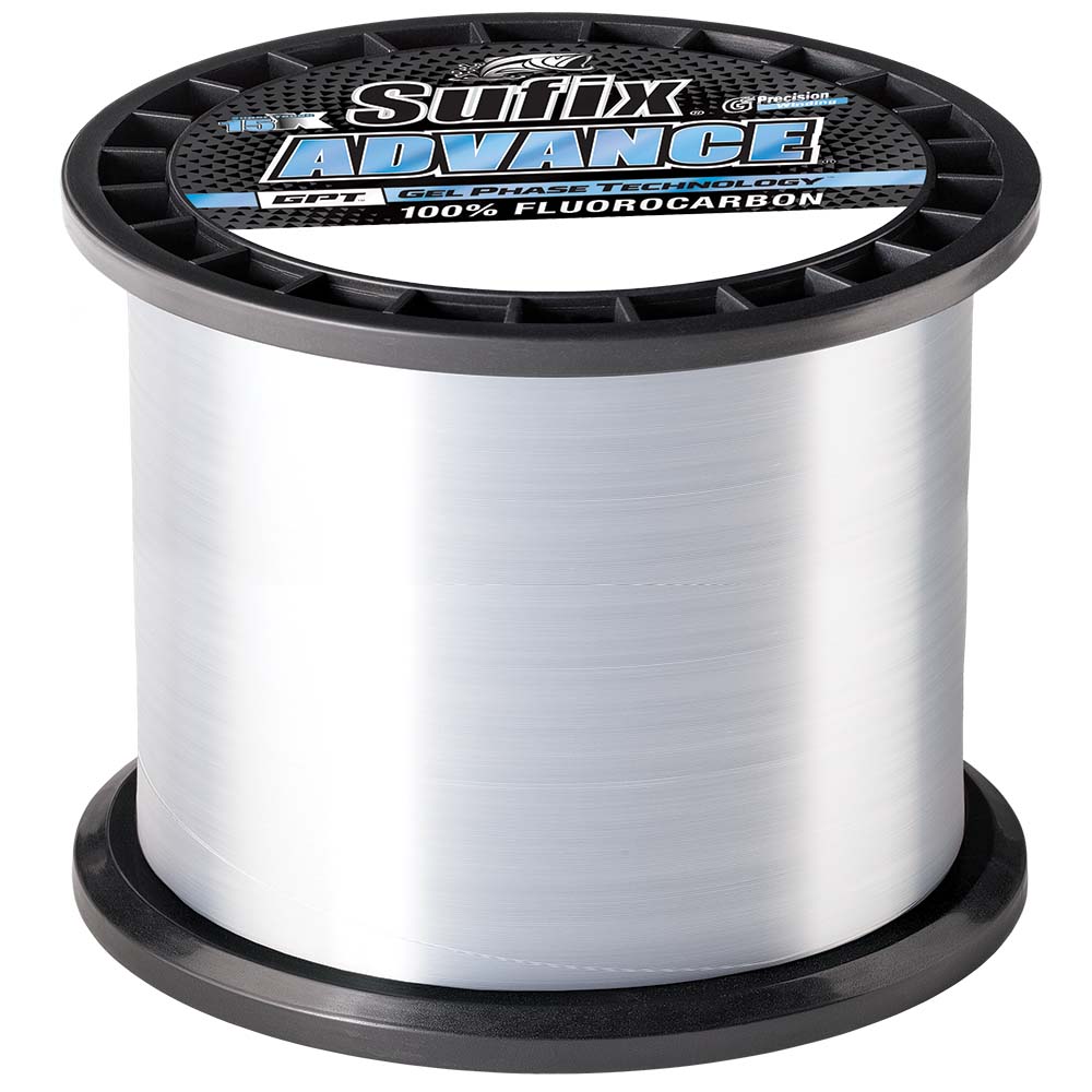 Sufix Advance Fluorocarbon - 10lb - Clear - 1200 yds [679-1010C] - Premium Lines & Leaders from Sufix - Just $94.99! 