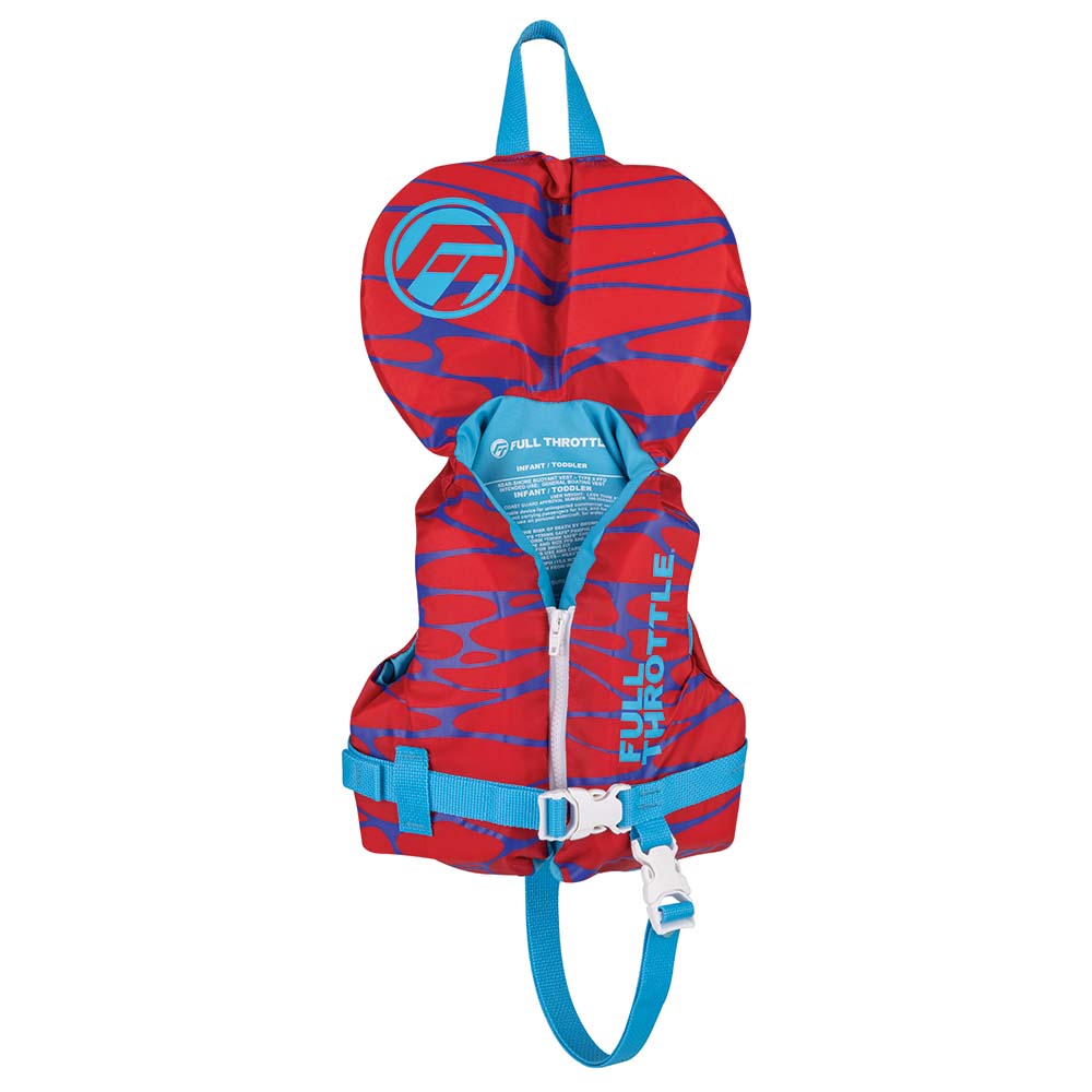 Full Throttle Infant Nylon Life Jacket - Red [112400-100-000-22] - Premium Life Vests from Full Throttle - Just $26.99! 