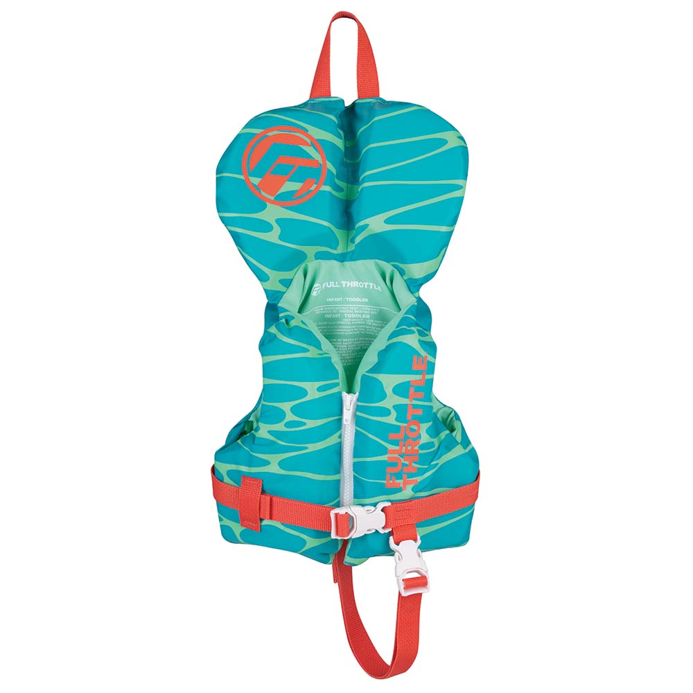 Full Throttle Infant Nylon Life Jacket - Aqua [112400-505-000-22] - Premium Life Vests from Full Throttle - Just $26.99! 