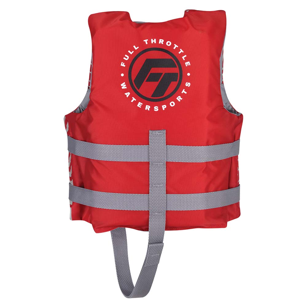 Full Throttle Child Nylon Life Jacket - Red [112200-100-001-22] - Premium Life Vests from Full Throttle - Just $26.99! 