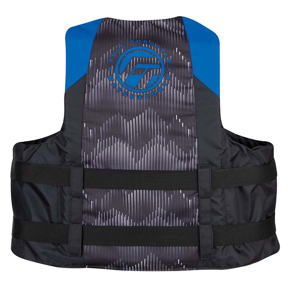 Full Throttle Adult Nylon Life Jacket - S/M - Blue/Black [112200-500-030-22] - Premium Life Vests from Full Throttle - Just $28.99! 