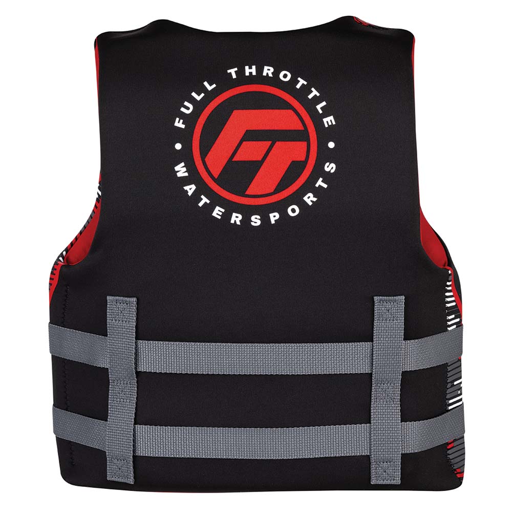 Full Throttle Youth Rapid-Dry Life Jacket - Red/Black [142100-100-002-22] - Premium Life Vests from Full Throttle - Just $35.99! 