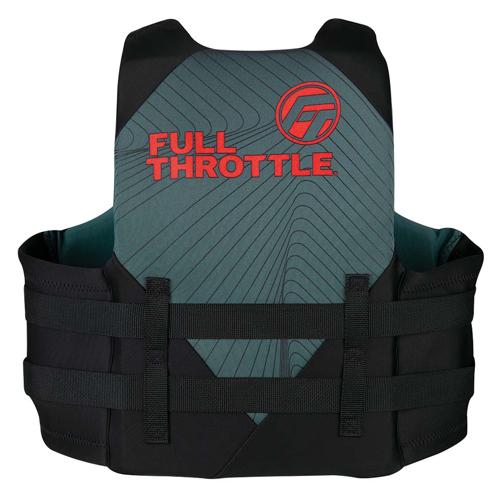 Full Throttle Adult Rapid-Dry Life Jacket - S/M - Grey/Black [142100-701-030-22] - Premium Life Vests from Full Throttle - Just $54.99! 