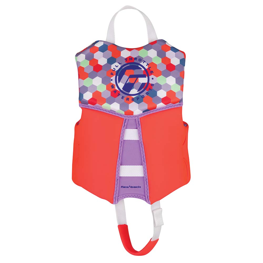 Full Throttle Child Rapid-Dry Flex-Back Life Jacket - Pink [142500-105-001-22] - Premium Life Vests from Full Throttle - Just $47.99! 